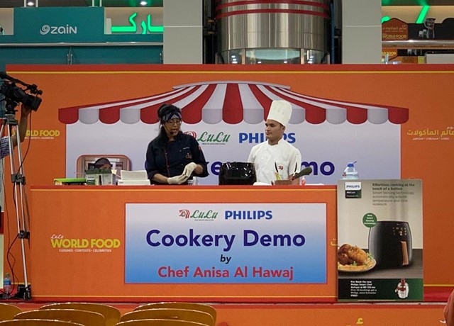Cookery Demo by Chef Anisa Al Hawaj