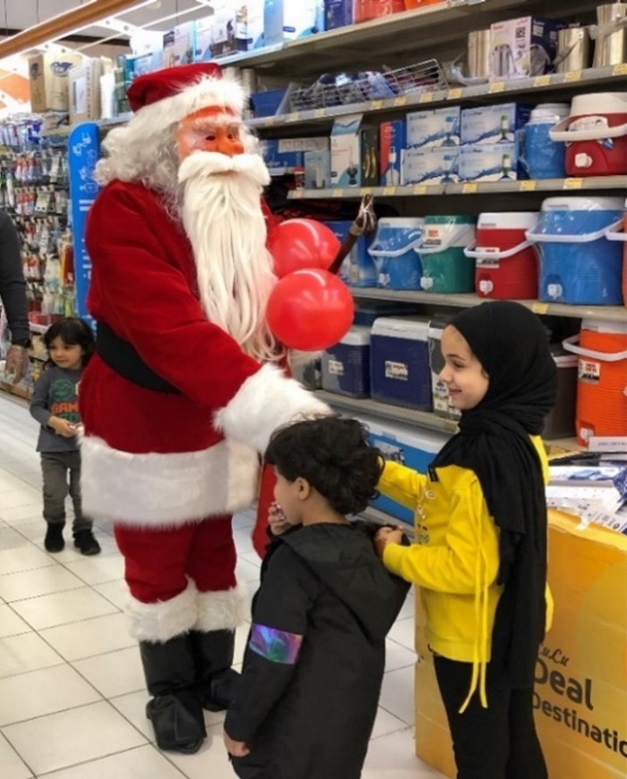 CHRISTMAS –  SANTA CLAUSE VISIT